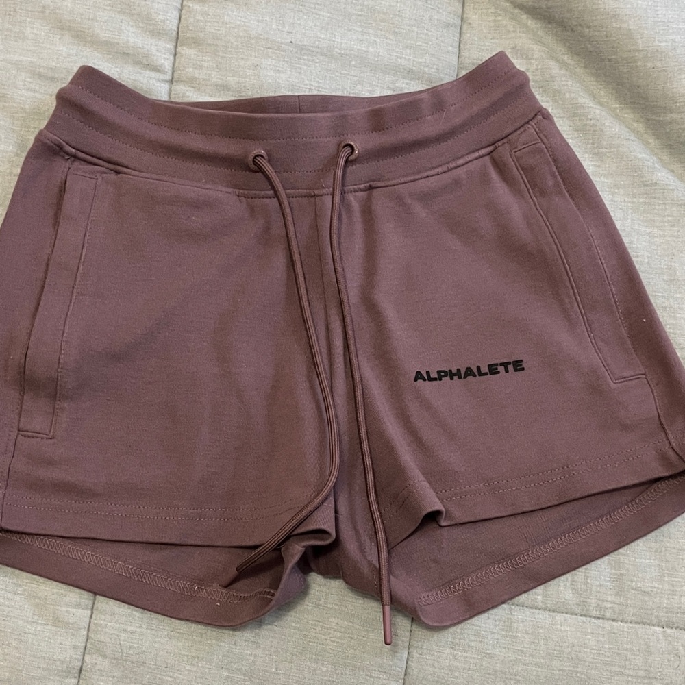 Alphalete Mauve Sweat Shorts